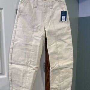 Target Women's Cream Ankle Jeans